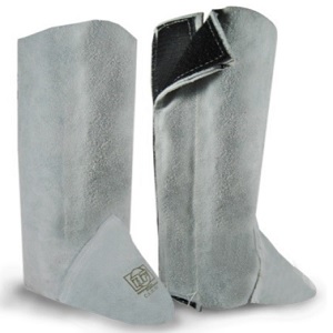 PERNEIRA CINZA RASPA FECHAMENTO 2 VELCROS C/2 TALAS T.35CM M