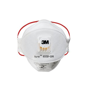 RESPIRADOR AURA 9332 PFF3 DOBR/VALV HB004385017