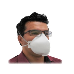 RESPIRADOR DESC. DOBRAVEL PFF2 BR ANVISA S/VALV UAL500N95