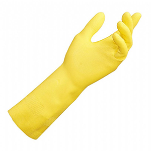 LUVA LATEX ANTIDERRAPANTE C/FORRO AMARELA S230 G