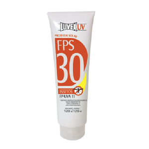 PROTETOR SOLAR LUVEX UV FPS30 UVA 11 C/REPEL BISNAGA 120GR