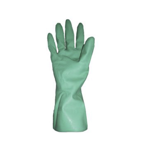 LUVA NITRILICA VERDE 46CM PALMA ANTI 480 A-18 T.09 (G)