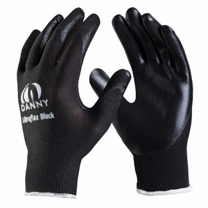 LUVA DE NYLON COM NITRILICO ULTRABLACK T. 07 DA12600P