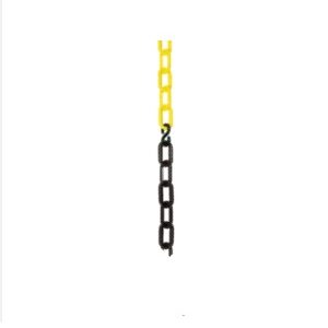 CORRENTE PLASTICA AM/PT ELO PEQUENO 37X20X6MM LANCE 100MTS 